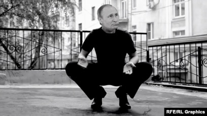 Владимир Путин, коллаж